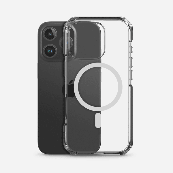 Personalised MagSafe Clear iPhone Case mockup